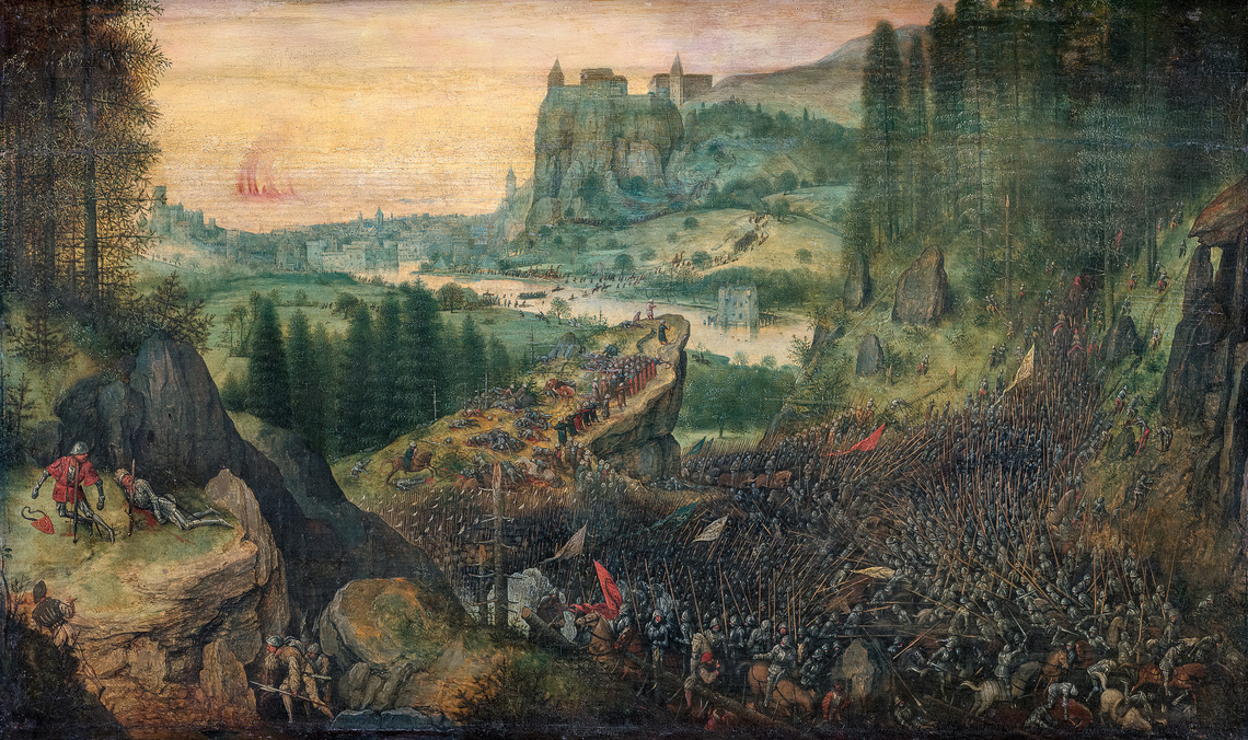 The Suicide of Saul in the Battle against the Philistines at Gilboa