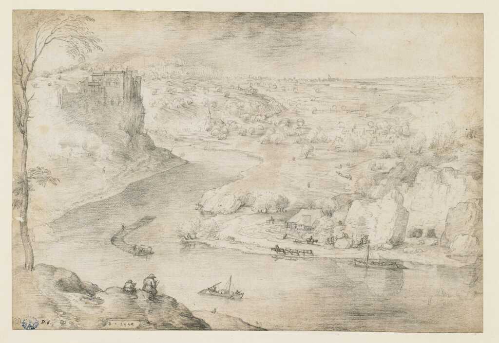River Landscape with Draftsman and Quarry (Copy)