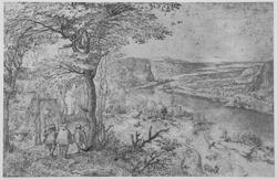Landscape with Three Pilgrims