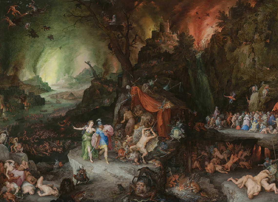 Aeneas and Sibyl in the Underworld (London)