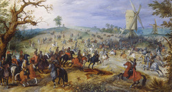 Cavalry Engagement at the Windmills