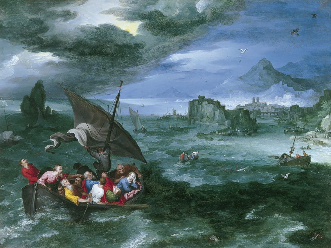 Christ and the Apostles in the Tempest on the Sea of Galilee (Madrid)