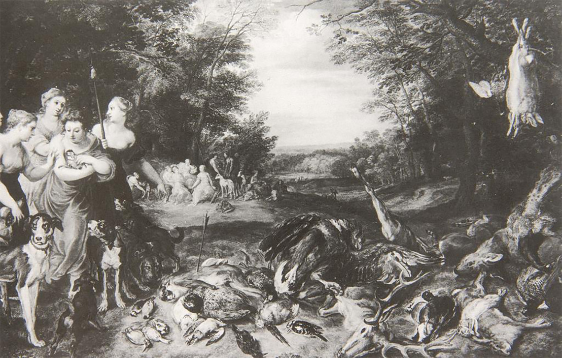 Diana and Nymphs with Spoils of the Hunt