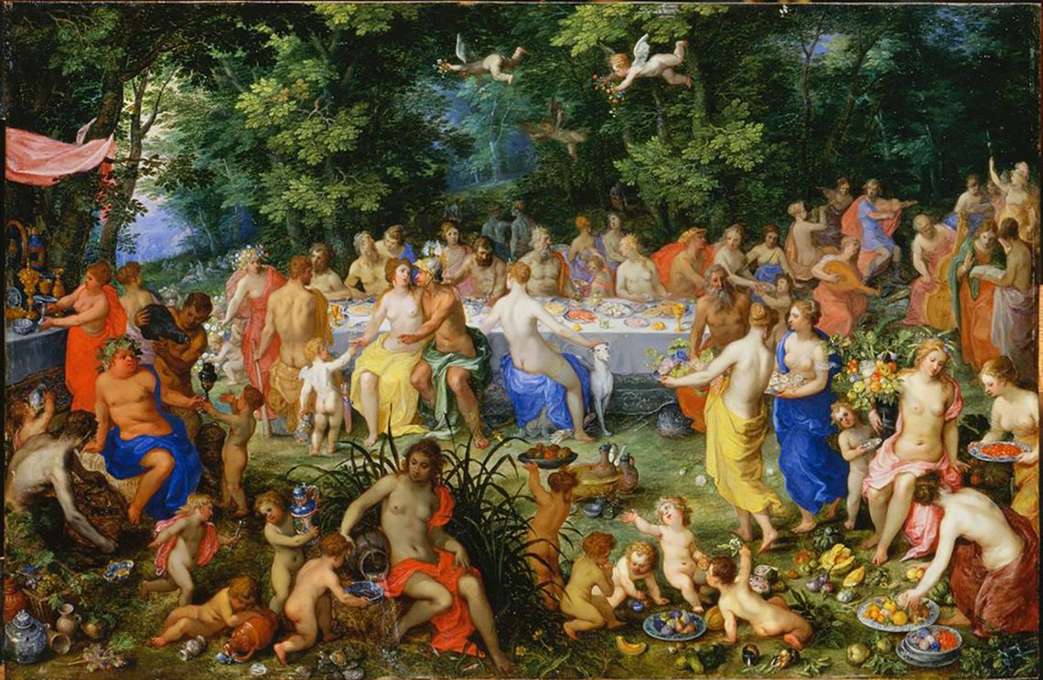 Feast of the Gods (Marriage of Peleus & Thetis)