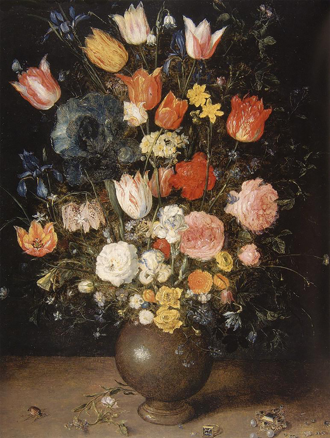 Flowers in a Ceramic Vase (Switzerland)