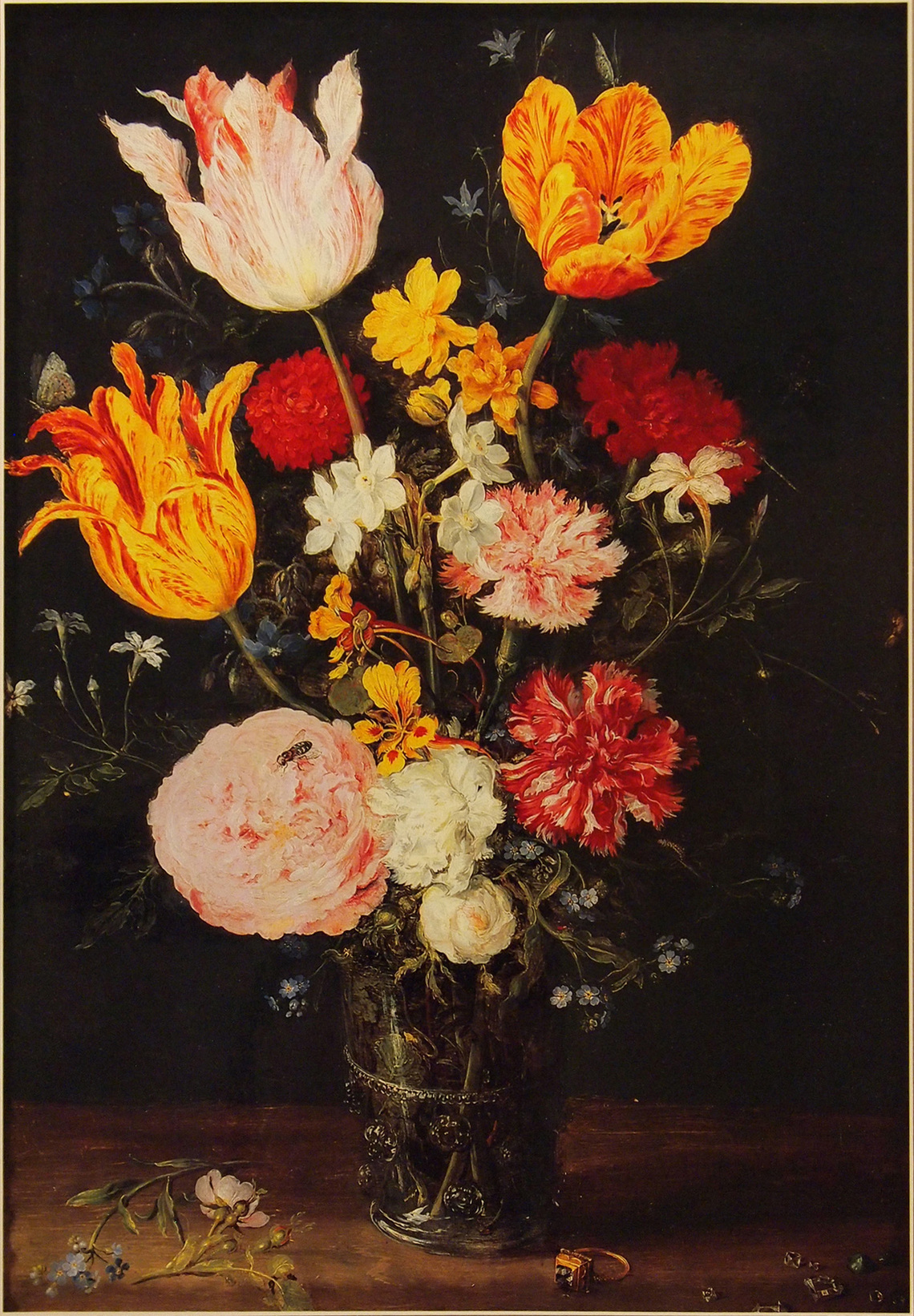 Flowers in a Glass Vase (Madrid)