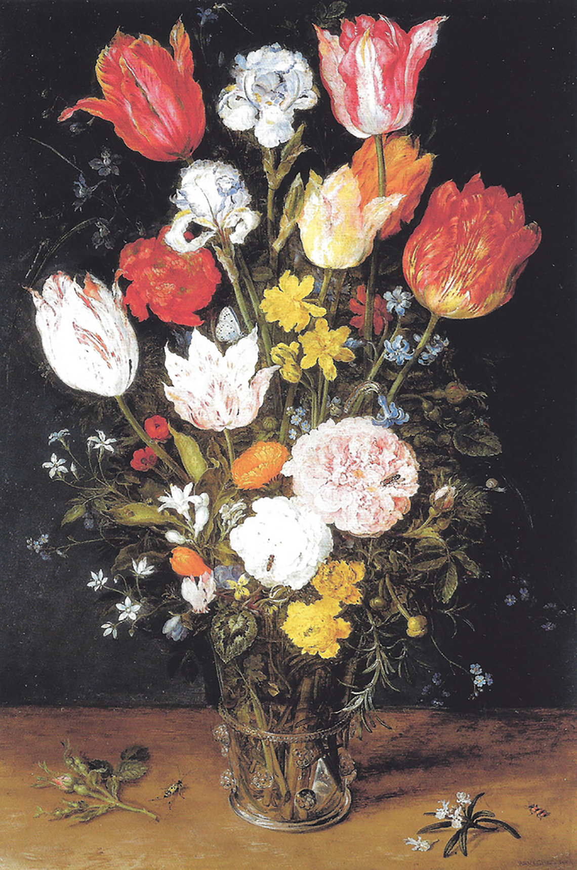 Flowers in a Glass Vase (Milan)