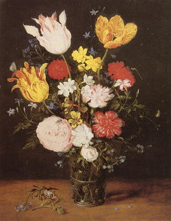 Flowers in a Glass Vase (Switzerland)