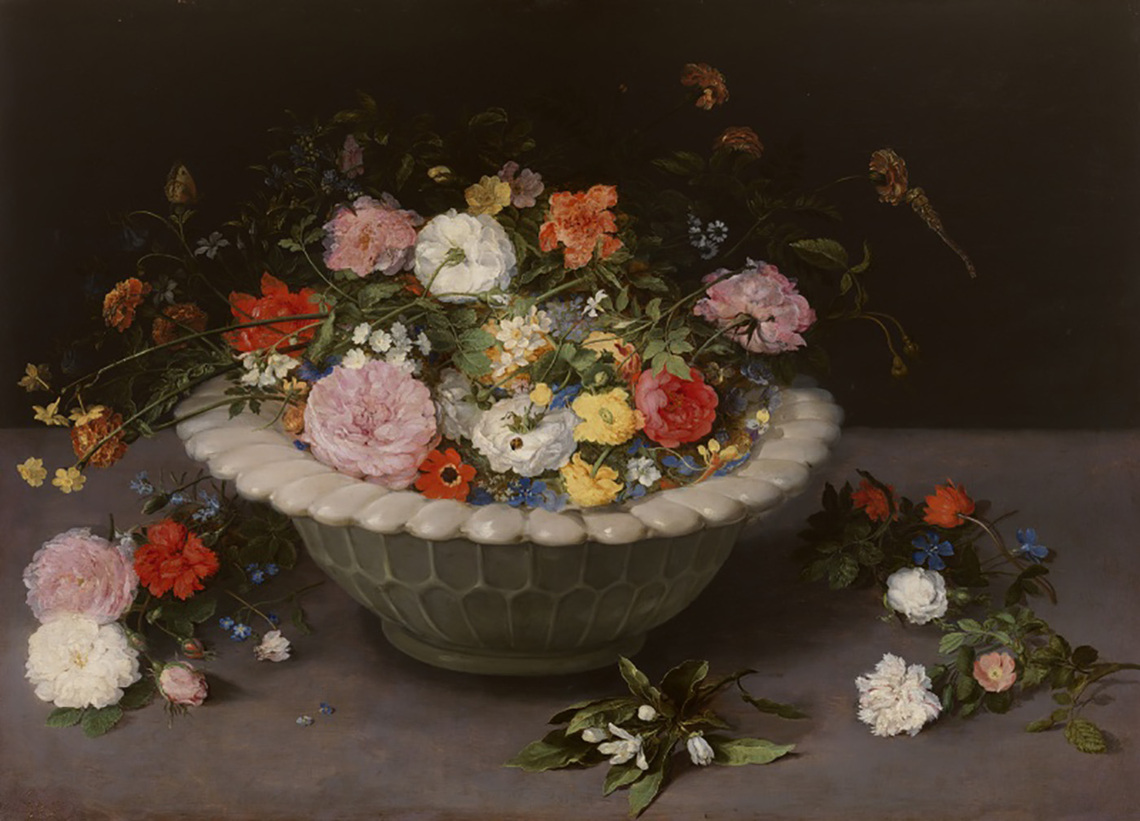 Flowers in a Porcelain Bowl (Madrid)