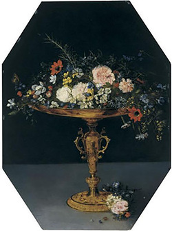 Flowers in a Tazza (New York)