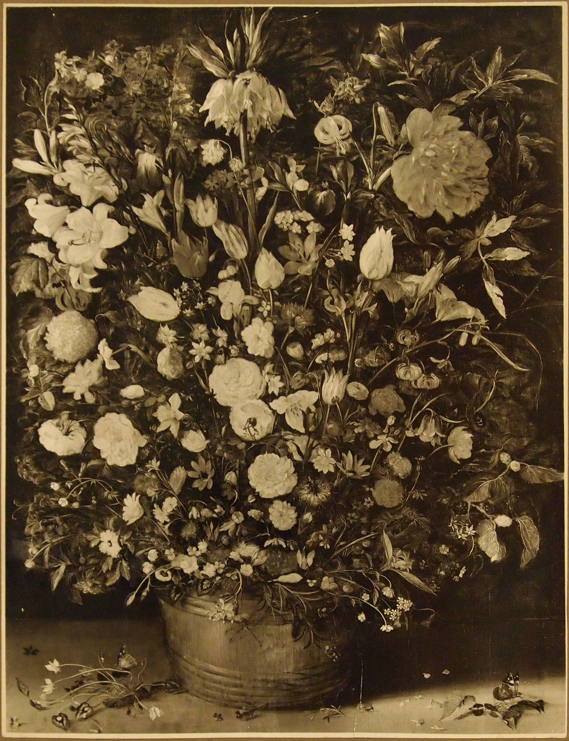 Flowers in a Wooden Tub (The Hague)