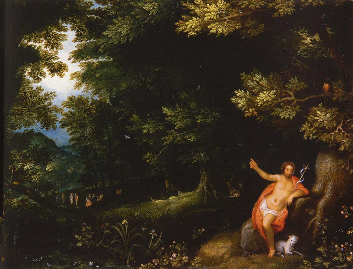 Forest Interior with John the Baptist
