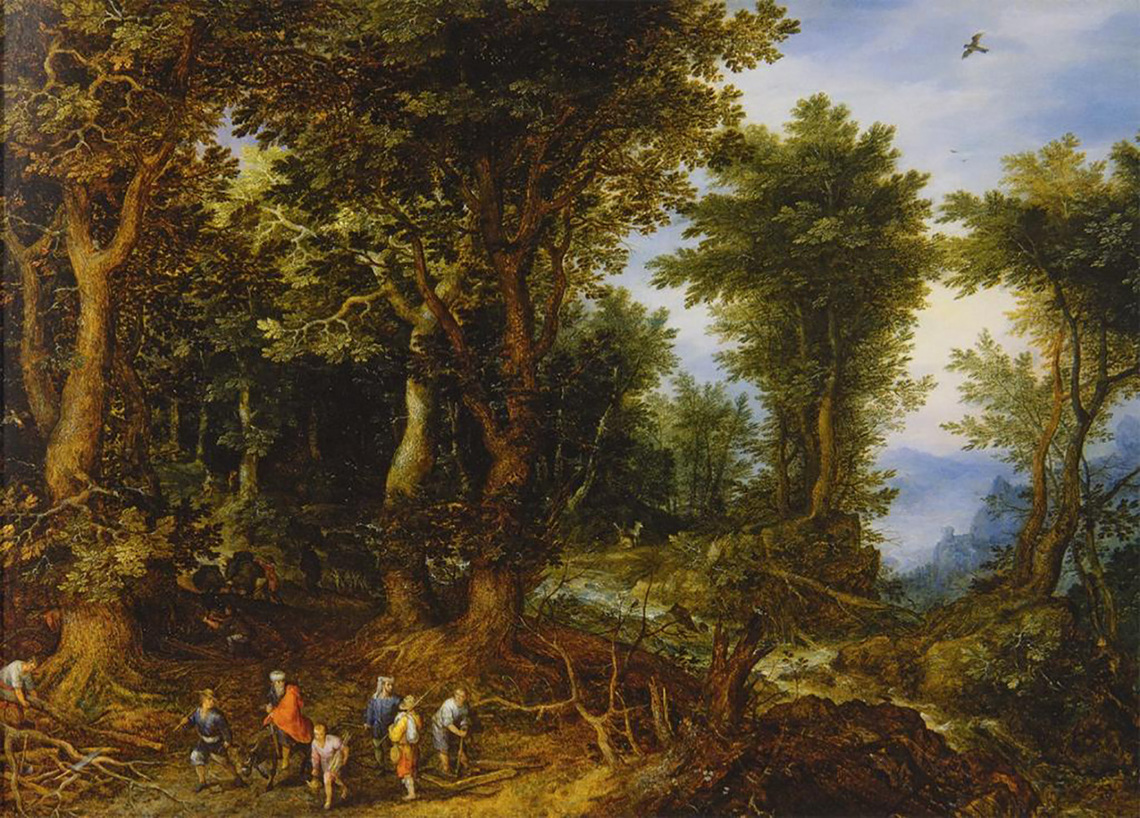 Forest Landscape with Sacrifice of Isaac (Tokyo)