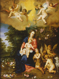 Holy Family in a Landscape with John the Baptist (London)