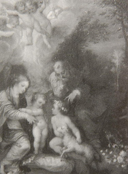 Holy Family with Putti in a Landscape