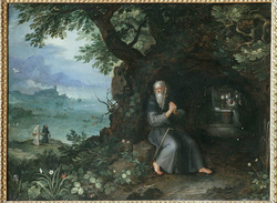 Landscape with Hermit: St. Fulgentius (Vienna)