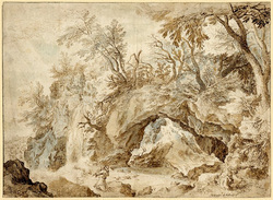 Landscape with Hermits