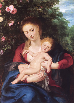 Madonna of the Forget-Me-Nots