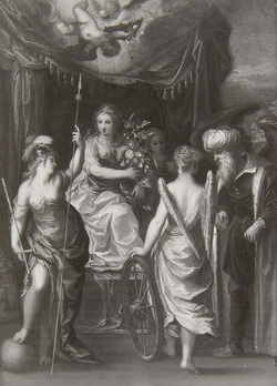 Minerva, Ceres and Fortuna