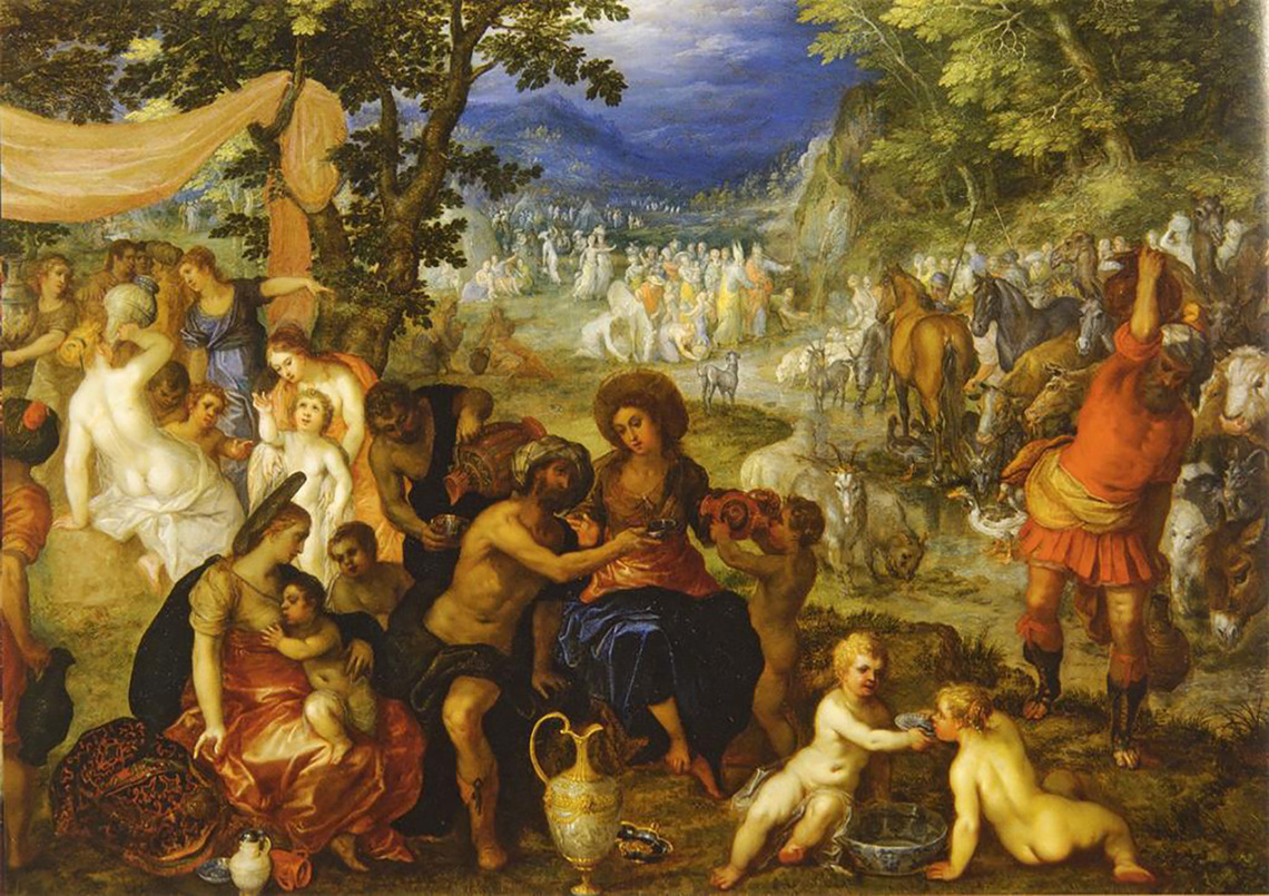 Moses and the Israelites in the Wilderness (New York)