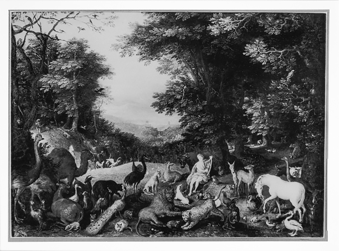 Orpheus Playing for the Animals