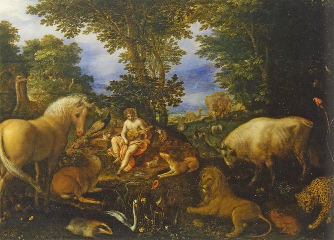 Orpheus Playing for the Animals (Paris)