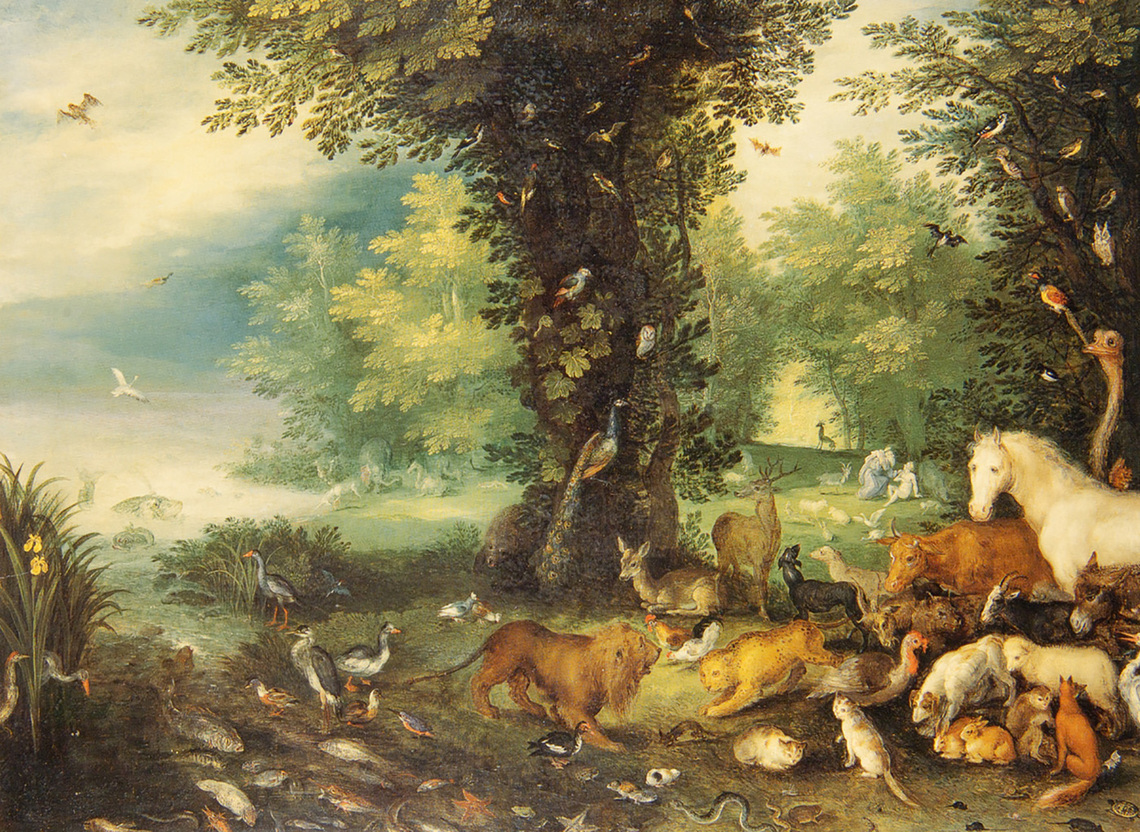 Paradise Landscape with God Telling Adam to Name the Animals (Rome, Galleria Doria Pamphili)