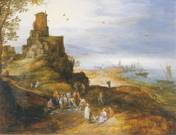 Sea Landscape with Fortification