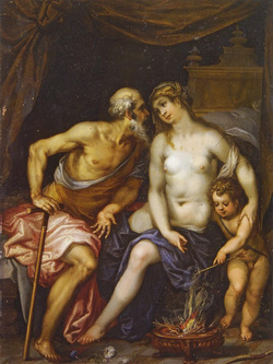 Venus, Vulcan and Amor