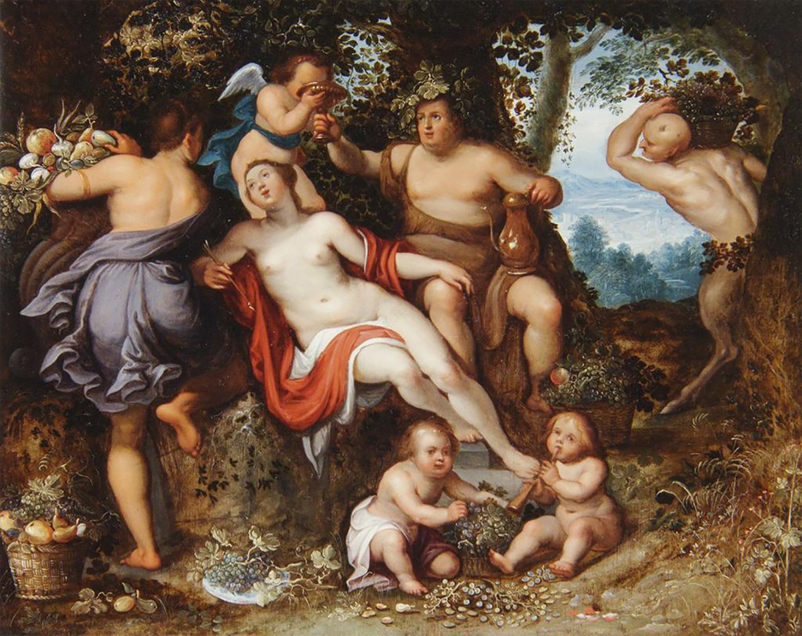 Venus and Adonis in a Forest Landscape