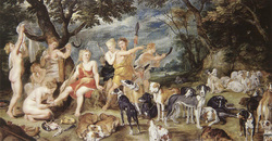 Diana and Nymphs Resting from the Hunt