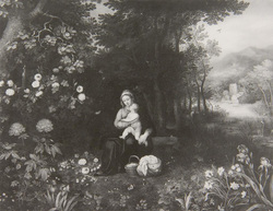 Forest Landscape with Rest on the Flight into Egypt