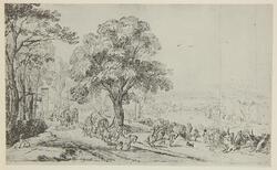 Landscape with Wagons