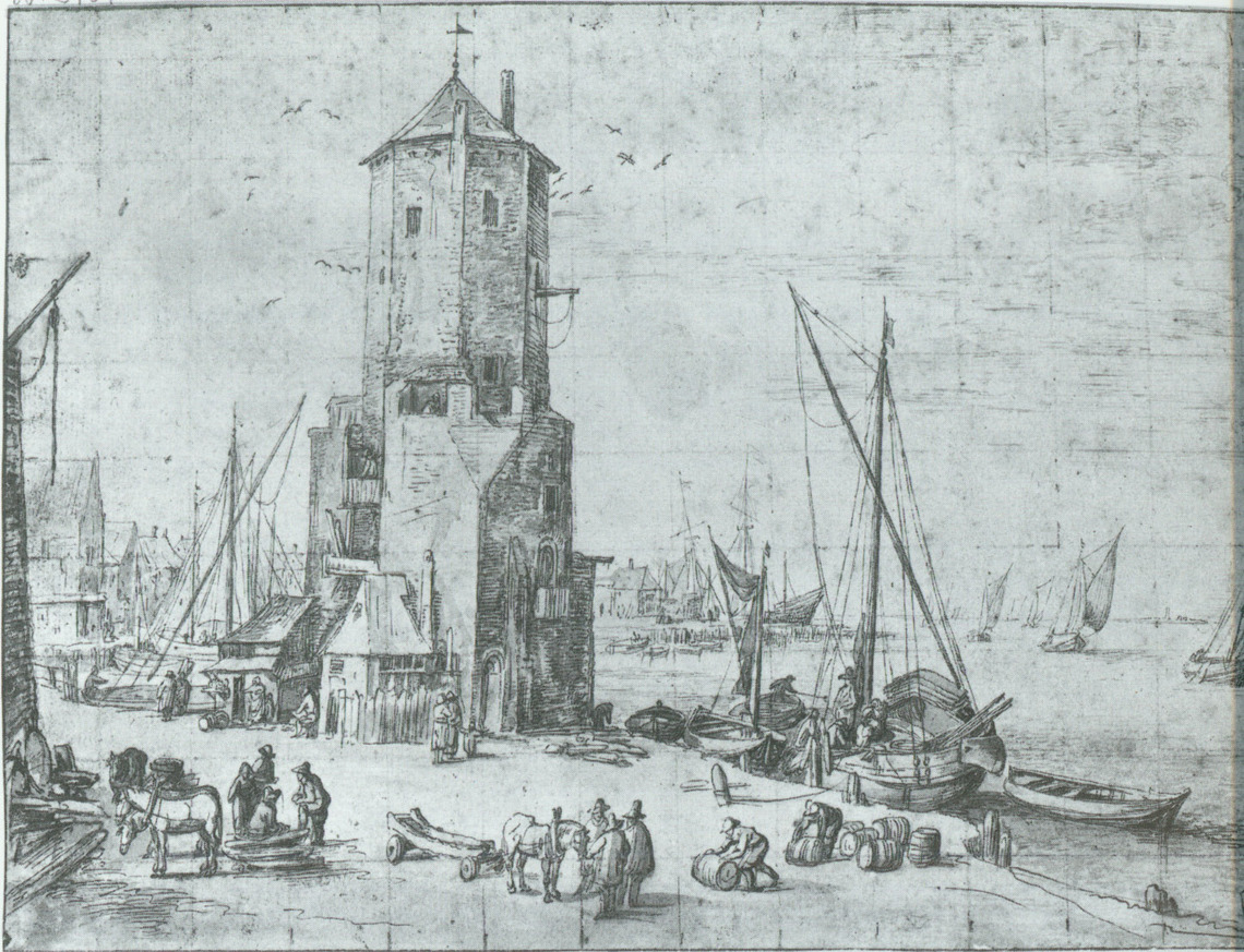 Harbor with Tower