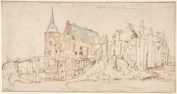The Ruins of Castle Merxem, near Antwerp